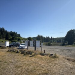 netarts bay parking lot